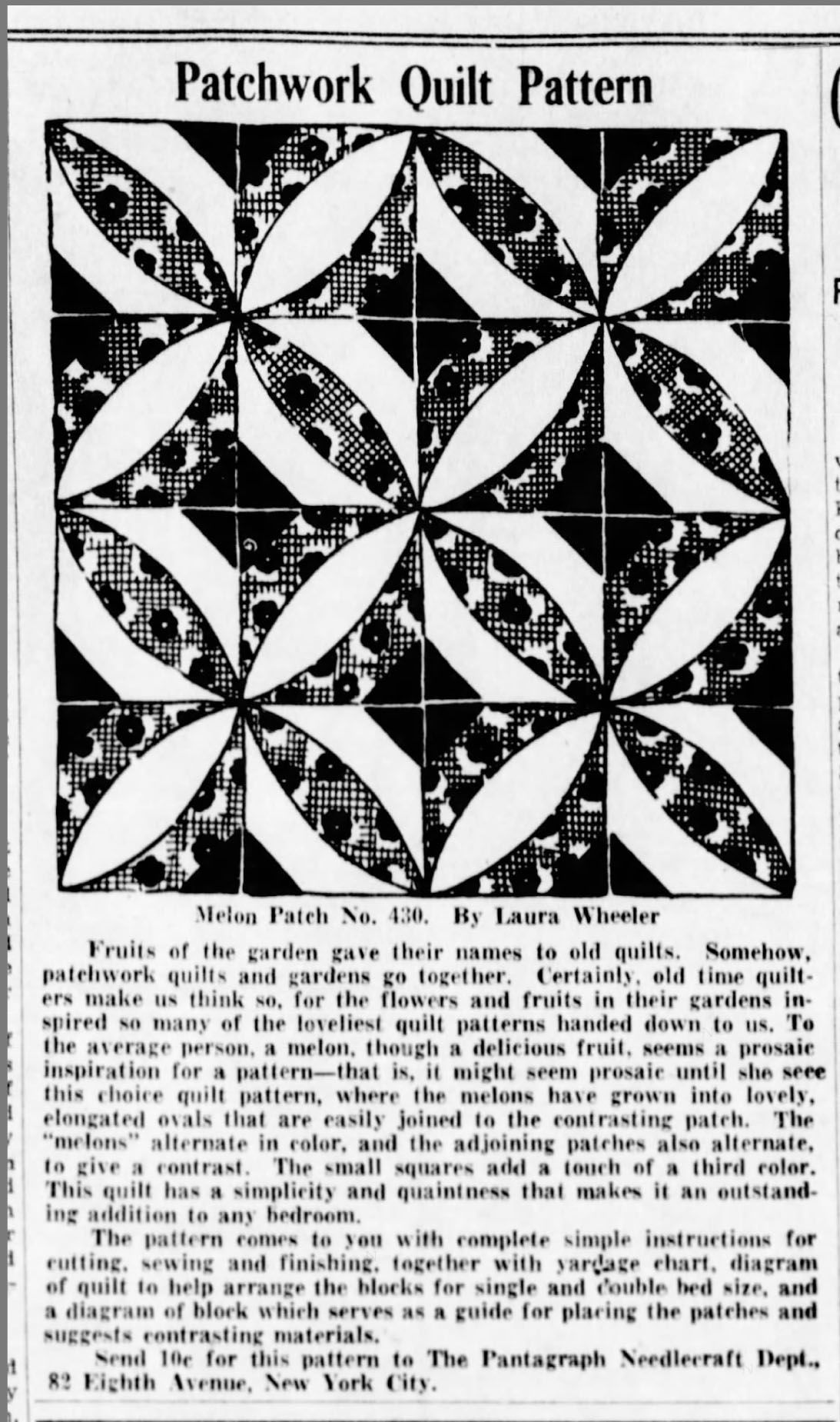 Patchwork Quilt Pattern